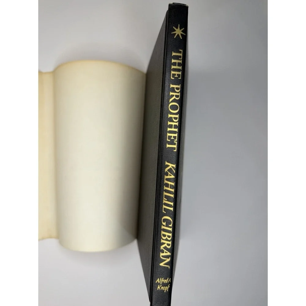 The Prophet Kahlil Gibran Hardcover Alfred A. Knopf Illustrated Poetry